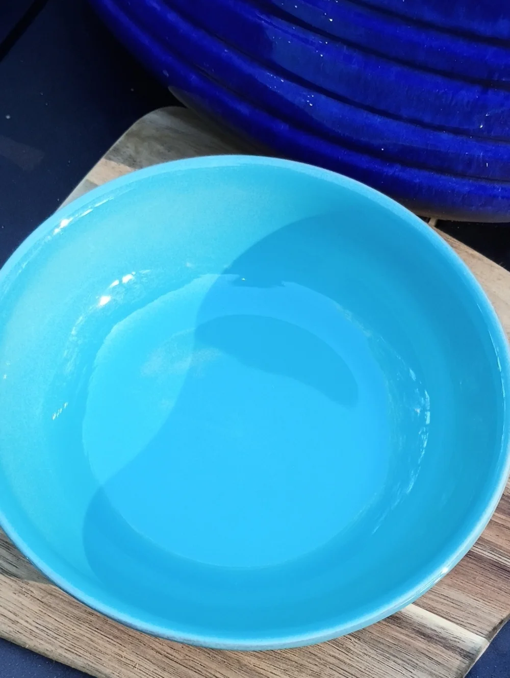 PB Turquoise Cambria Soup Bowl